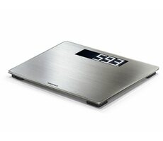 Soehnle Style Sense Safe 300 srebrna / Cyfrowa waga osobista / maks. 180 kg / dokładność 100 g / 3x baterie 1,5 V