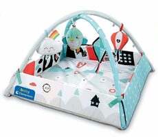 Clementoni Clemmy baby - kocyk dziecięcy do zabawy z trapezem / od 0 miesięcy