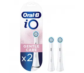 Oral-B Gentle Care iO biały 2 szt. / zapasowa główka do Gentle Care iO