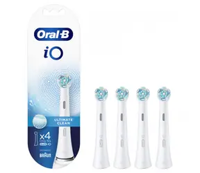 Oral-B iO Ultimate Clean biały 4 szt./zapasowa główka do iO Ultimate Clean