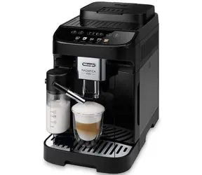 DeLonghi Magnifica Evo ECAM 290.61.B czarny / automatyczny ekspres do kawy / 1450 W / 15 bar / 1,8 l / pojemnik 250 g / po sprzedaży