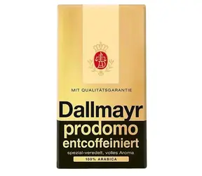 Dallmayr Bezkofeinowa HVP 500 g / Kawa mielona / bezkofeinowa / 100% Arabica