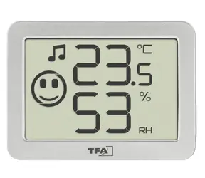 TFA 30.5055.02 - Termometr cyfrowy z higrometrem - biały (blister)
