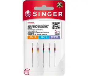 Singer 2020 - 80/12 i 90/14 i 100/16 5szt / Igły / uniwersalne