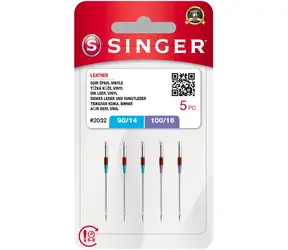 Singer 2044S - 80/12 i 90/14 5szt / Igły / do skóry