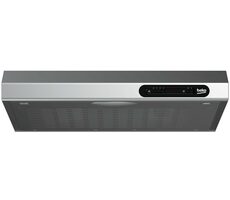 Beko CFB5310X srebrny / Kaptur / 52-68 dBA / 205m3/h