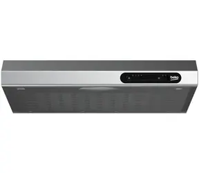Beko CFB5310X srebrny / Kaptur / 52-68 dBA / 205m3/h