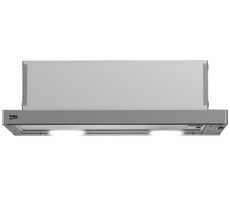 Beko HNT61210X srebrny / Kaptur / 67 dBA / 280m3/h