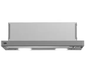Beko HNT61210X srebrny / Kaptur / 67 dBA / 280m3/h
