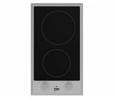Beko HDCC32200X srebrny / Płyta / 2 płyty / 2900W