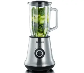 Multimikser Severin SM 3737 + Smoothie Mix & Go / Blender stołowy do smoothie / 500W / Pojemnik główny 1 l / 2 prędkości / po sprzedaży