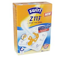 Worki do odkurzacza Swirl Z 113 MP PLUS AirSpace / tekstylne / uniwersalne / 4 szt