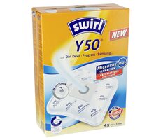 Worki do odkurzacza Swirl Y 50 MP PLUS AirSpace / tekstylne / uniwersalne / 4 szt