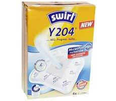 Worki do odkurzacza Swirl Y 204 MP PLUS AirSpace / tekstylne / uniwersalne / 4 szt. / wyprzedaż