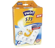 Worki do odkurzacza Swirl S 73 MP PLUS AirSpace / tekstylne / uniwersalne / 4 szt