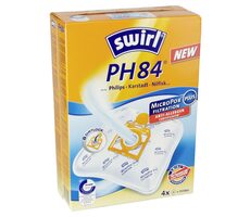 Worki do odkurzacza Swirl PH 84 MP PLUS AirSpace / tekstylne / uniwersalne / 4 szt