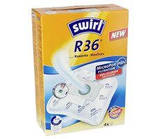 Worki do odkurzacza Swirl R 36 MP PLUS AirSpace / tekstylne / uniwersalne / 4 szt