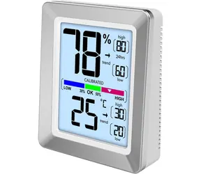 TechnoLine WS 9460 szary / temperatura / wilgotność / 2x AAA