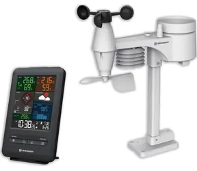 Bresser (7002525) Stacja pogodowa 5 w 1 z zewnętrzną stacją pomiarową