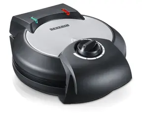 Severin WA 2103 srebrno-czarny / Gofrownica / 1200W / po sprzedaży