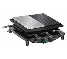 Steba RC 4 PLUS srebrny / Grill kontaktowy elektryczny / 1450 W