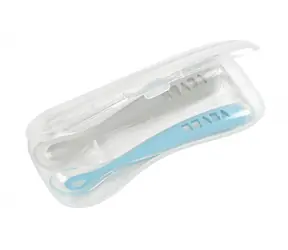 Beaba First silikonowe łyżki 2 szt. w etui Windy Blue