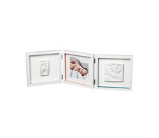 Baby Art My Baby Style Double Essentials/Ramka na zdjęcie oraz odcisk dłoni i stóp