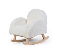 Childhome Fotel bujany dla dzieci Teddy Off White / 52 x 45 x 51 cm / od 3 lat