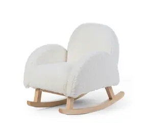 Childhome Fotel bujany dla dzieci Teddy Off White / 52 x 45 x 51 cm / od 3 lat