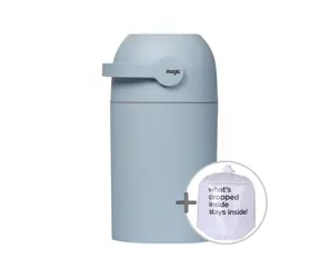 Kosz na pieluchy Magic Niebieski / 40 l / 52 x 26 cm