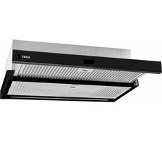 Teka CNL 6415 PLUS czarna / Kaptur / 385 m3/h / 64 dBa