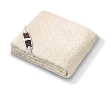 BEURER UB 53 biały / koc grzewczy / 4 ustawienia temperatury / 150 x 80 cm