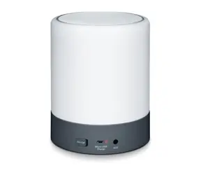 BEURER WL 50 szary / radiobudzik / 3 poziomy natężenia światła / Bluetooth / AUX