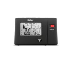 Mebus 25795 - Budzik sterowany radiowo z projektorem / 3 x AAA / 1x USB