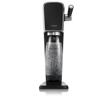 SodaStream Art czarny / ekspres do napojów / bez BPA / 1x butelka 1 L / 1x gaz CO2