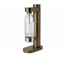 Stelton Brus Carbonator brązowy / ekspres do napojów / bez butelki / bez CO2 / 7-9 Pa 