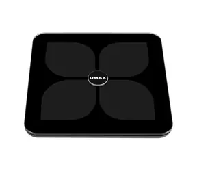 Umax US20HRC czarny / Inteligentna waga / nośność 180 kg / Bluetooth 4.0 / Wi-Fi