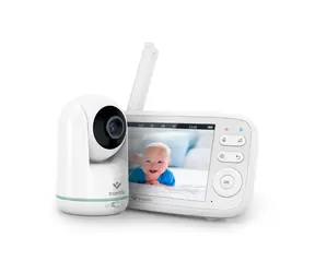 TrueLife NannyCam R5 - obrotowa niania elektroniczna / elektroniczna niania / obrotowa 360° / VOX / zasięg 300 m / 5-calowy wyświetlacz LDC