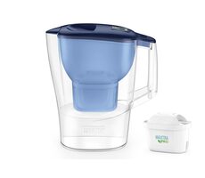Brita Aluna niebieski / czajnik z filtrem wody / 2,4 l / filtr: Maxtra PRO