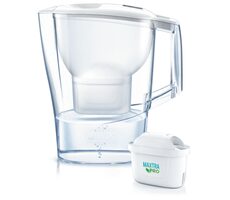 Czajnik z filtrem do wody Brita Aluna biały / 2,4 l / filtr: Maxtra PRO