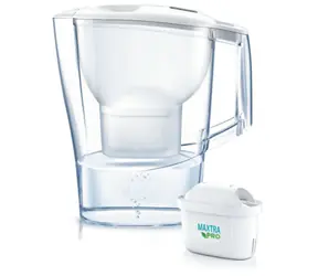 Czajnik z filtrem do wody Brita Aluna biały / 2,4 l / filtr: Maxtra PRO