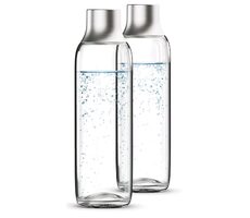 Brita Zestaw szklanych butelek / do urządzenia sodaTRIO / 2 szt.