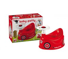Big Nocnik Bobby Car z kierownicą w kolorze czerwonym / od 1,5 roku
