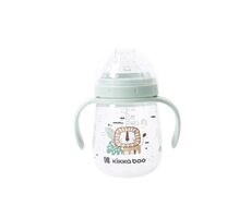 KikkaBoo Kubek z silikonowym kubkiem niekapkiem 240ml 6m+ Savanna Mint