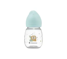 KikkaBoo Butelka dla niemowląt 180ml 3m+ Savanna Mint