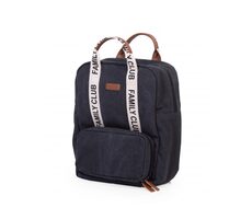 Childhome Torba do przewijania Family Club czarna / 40 x 30 x 16 cm