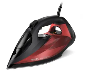 Philips 7000 series DST7022/40 czarno-czerwony / Żelazko parowe / 2800W / SteamGlide PLUS