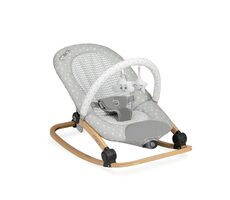 Momi z melodią LUMIWOOD z gwiazdkami / Leżanka wibracyjna / Nośność: 9kg