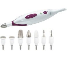 Medisana MP 815 / Urządzenie do manicure i pedicure / 2 prędkości / 7 nasadek 