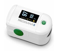 Medisana PM 100 Connect / Pulsoksymetr / Wyświetlacz OLED / 2 x AAA / SpO2 + pomiar tętna / Bluetooth